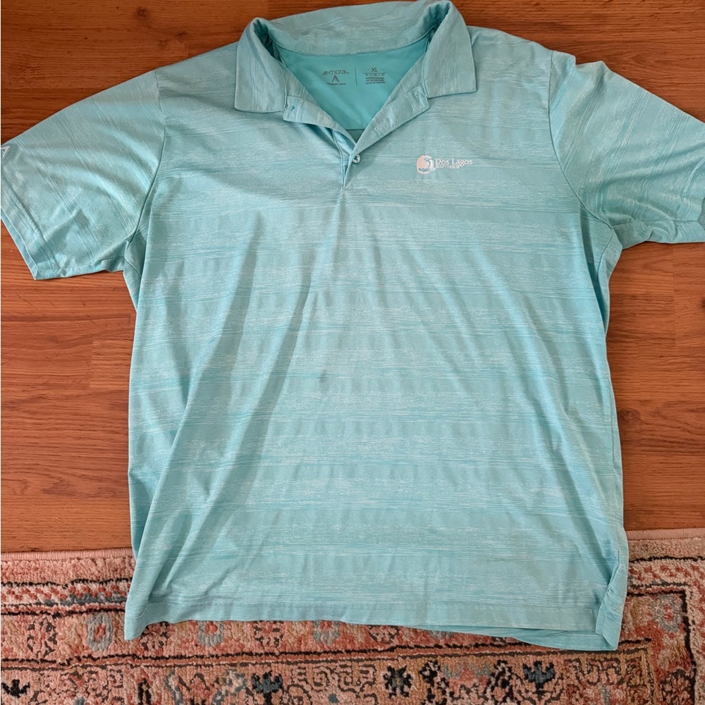 Men's Light Blue Polo Shirt